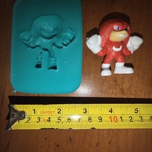 Sonic The Hedgehog Baking Mold For Epoxy Resin /Polymer Clay / Food Safe Candy